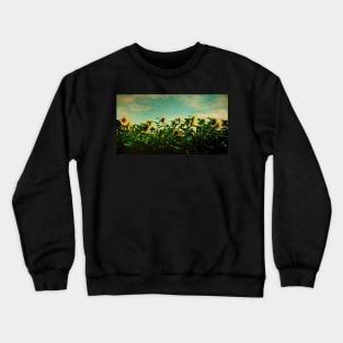 A Field of Sunflowers Crewneck Sweatshirt